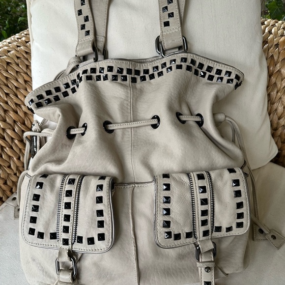 Vince Camuto Leather studded bag - Picture 5 of 7